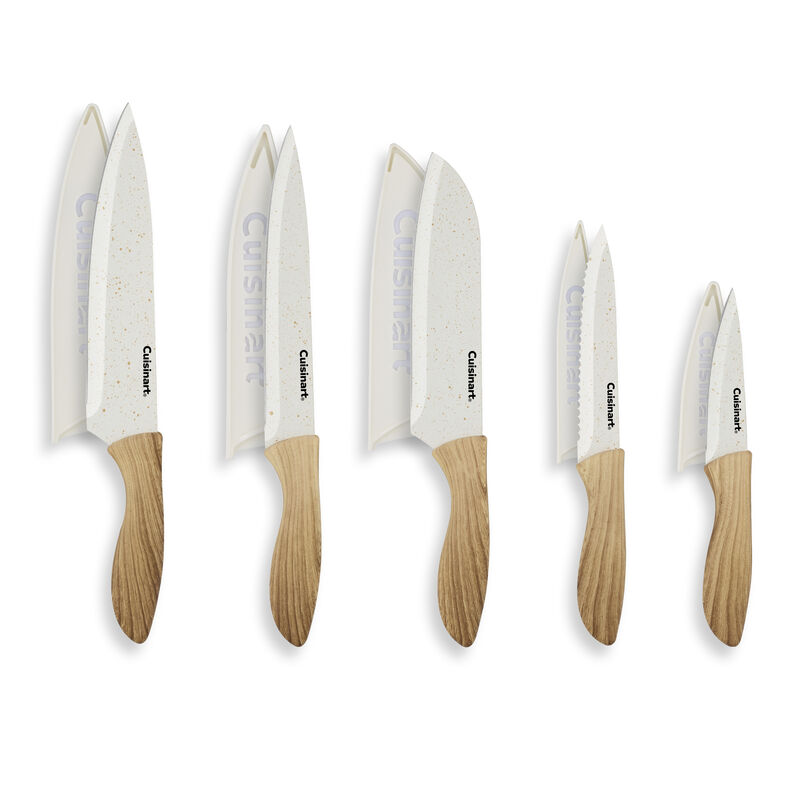 Advantage Ceramic-Coated Cutlery 10-Piece Knife Set
