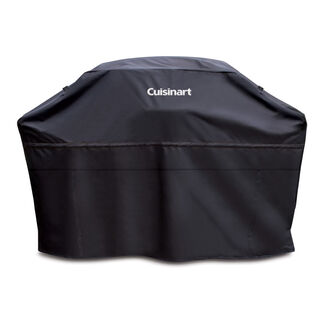 Heavy-Duty 60" Barbecue Grill Cover - Black