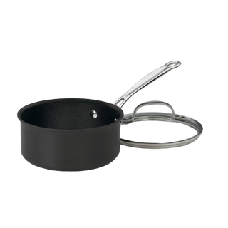 Chef's Classic™ Non-Stick Hard Anodized 1.5 Quart Saucepan with Cover