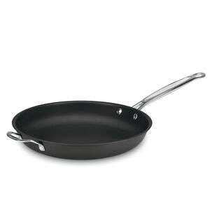 Chef's Classic Non-Stick Hard Anodized 14" Skillet with Helper Handle