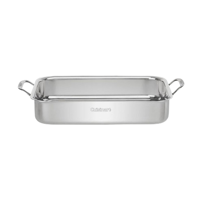 14" Lasagna Pan with Stainless Roasting Rack