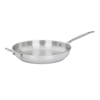 Chef's Classic Stainless 12'' Skillet with Helper Handle