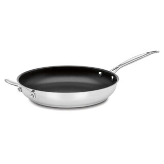 Chef's Classic Stainless 12" Skillet with Helper Handle