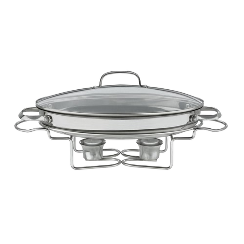Classic Entertaining Collection 13.5" Oval Buffet Server