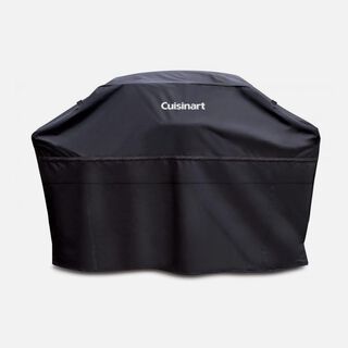 Heavy-Duty 65" Barbecue Grill Cover - Black