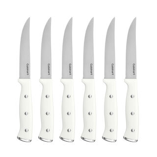 Discontinued 6pc Black Triple Rivet Steak Knife Set