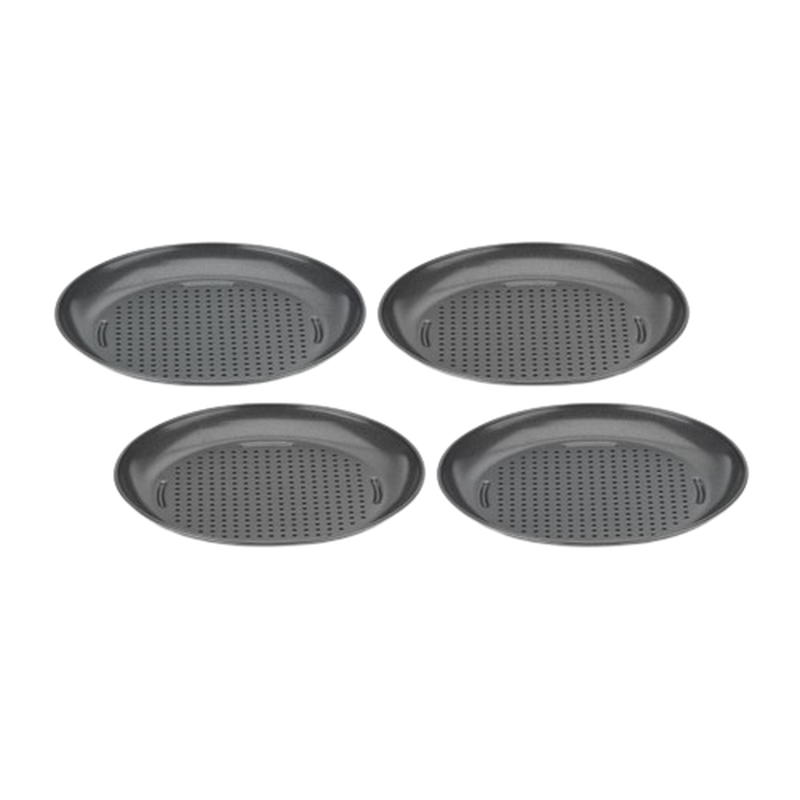 4-pc 6.5" Mini Pizza Pan Set