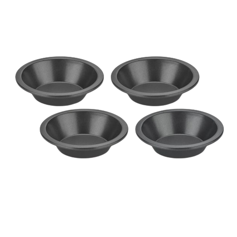 4-pc 5" Mini Round Pie Dish Set