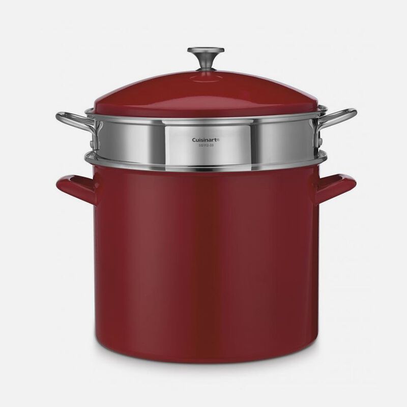 Discontinued 20 Quart Stockpot with Steamer Insert and Cover