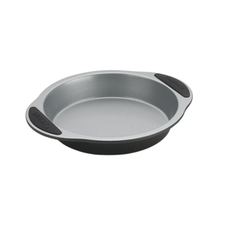 Easy Grip Silicone Grip Nonstick  9" Round Cake Pan